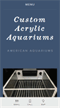 Mobile Screenshot of americanaquariums.com